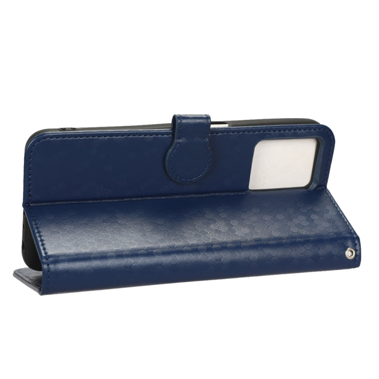 For Realme 9 5G / 9 Pro / Q5 Honeycomb Dot Texture Leather Phone Case