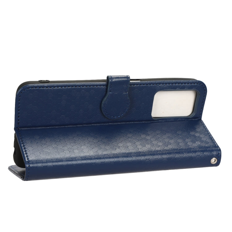 For Realme 9i / OPPO A36/A76 4G /A96 4G Honeycomb Dot Texture Leather Phone Case