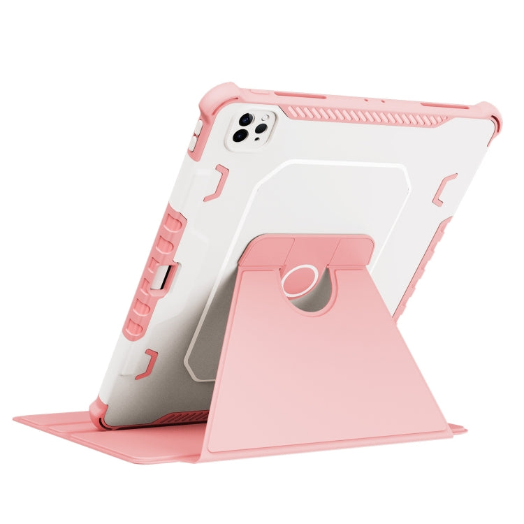 360 Degree Rotating Armored Smart Tablet Leather Case For iPad Pro 12.9 inch 2022/2021/2020/2018