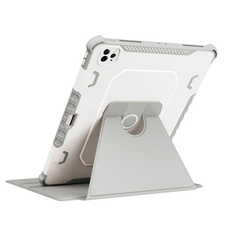 360 Degree Rotating Armored Smart Tablet Leather Case For iPad Pro 12.9 inch 2022/2021/2020/2018