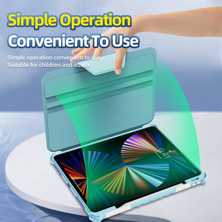 360 Degree Rotating Armored Smart Tablet Leather Case For iPad Pro 12.9 inch 2022/2021/2020/2018