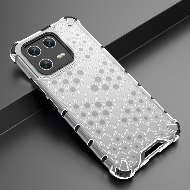For Xiaomi 13 Lanyard Honeycomb Phone Case