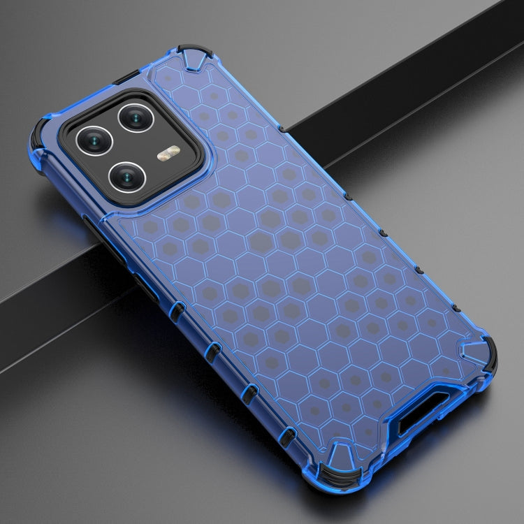 For Xiaomi 13 Lanyard Honeycomb Phone Case