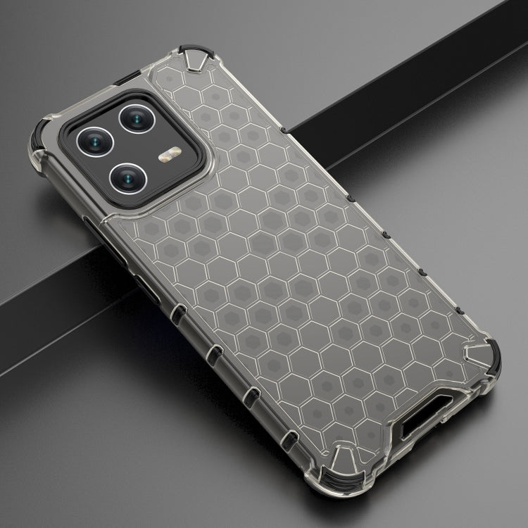 For Xiaomi 13 Lanyard Honeycomb Phone Case