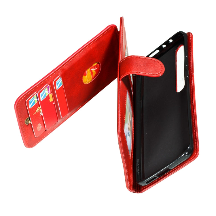 For Xiaomi Mi 10 Pro Nine Card Zipper Bag Horizontal Flip Leather Case With Holder & Card Slots & Photo Frame & Wallet