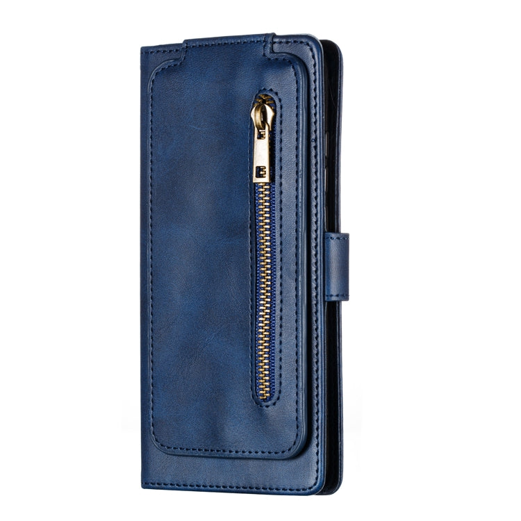 For Xiaomi Mi 10 Pro Nine Card Zipper Bag Horizontal Flip Leather Case With Holder & Card Slots & Photo Frame & Wallet