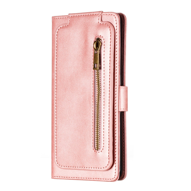 For Xiaomi Mi 10 Pro Nine Card Zipper Bag Horizontal Flip Leather Case With Holder & Card Slots & Photo Frame & Wallet