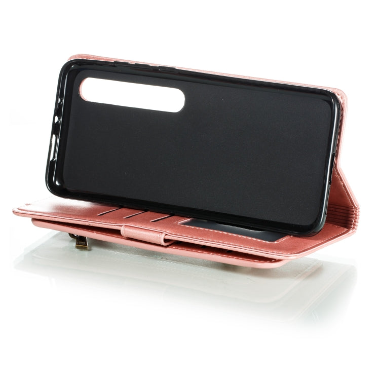 For Xiaomi Mi 10 Pro Nine Card Zipper Bag Horizontal Flip Leather Case With Holder & Card Slots & Photo Frame & Wallet