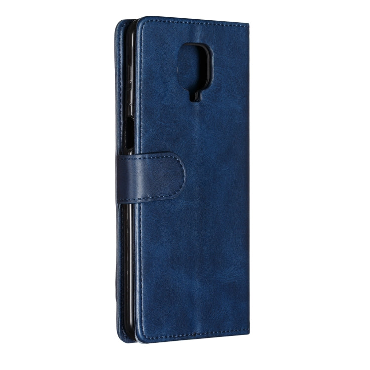 For Xiaomi Redmi Note 9 Pro Nine Card Zipper Bag Horizontal Flip Leather Case With Holder & Card Slots & Photo Frame & Wallet