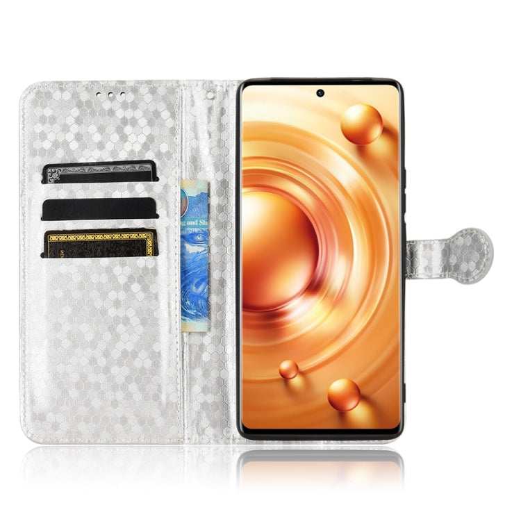 For vivo X80 Pro Honeycomb Dot Texture Leather Phone Case