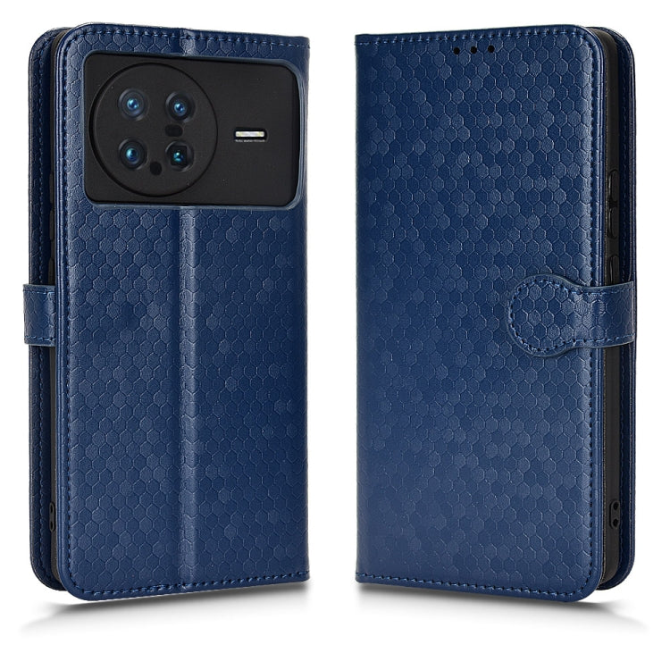 For vivo X Note Honeycomb Dot Texture Leather Phone Case