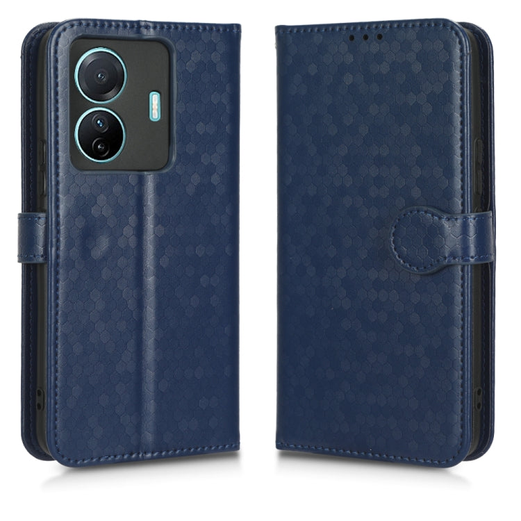 For vivo S15e 5G Honeycomb Dot Texture Leather Phone Case