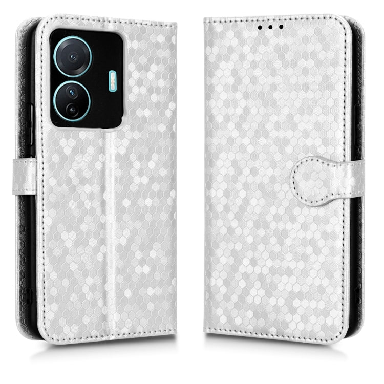 For vivo S15e 5G Honeycomb Dot Texture Leather Phone Case