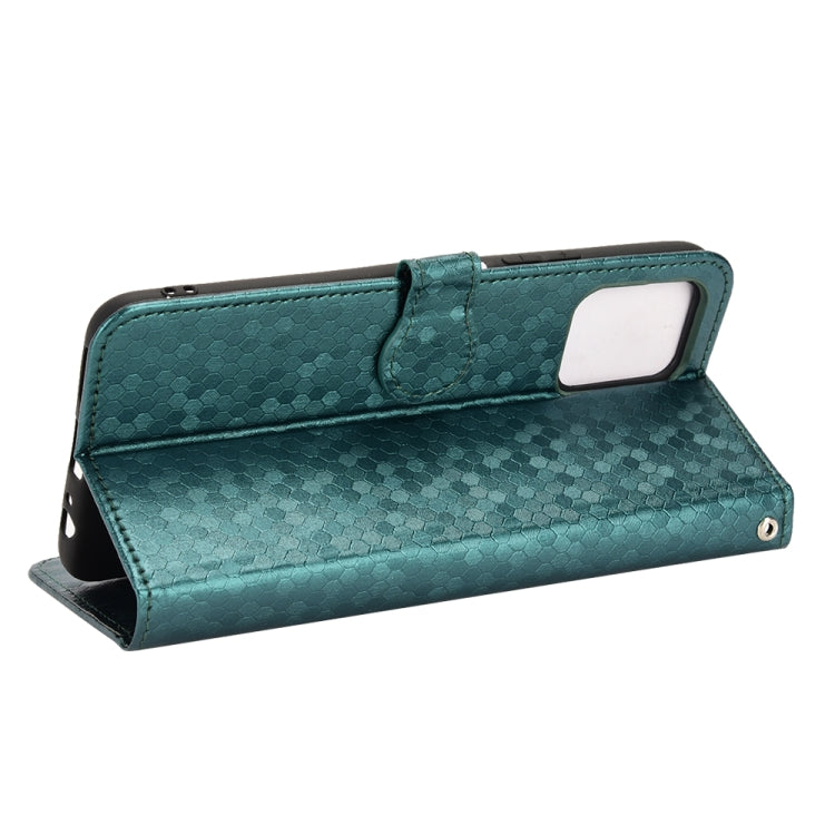 For vivo Y15s Honeycomb Dot Texture Leather Phone Case