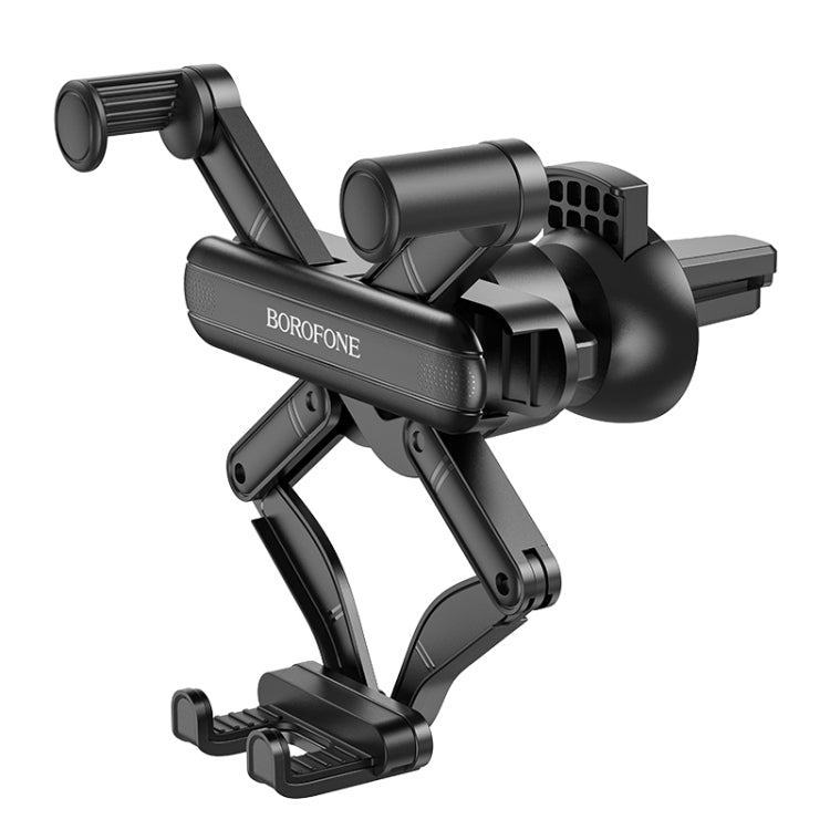 Borofone BH78 Point Air Outlet Gravity Linkage Car Holder(Black)