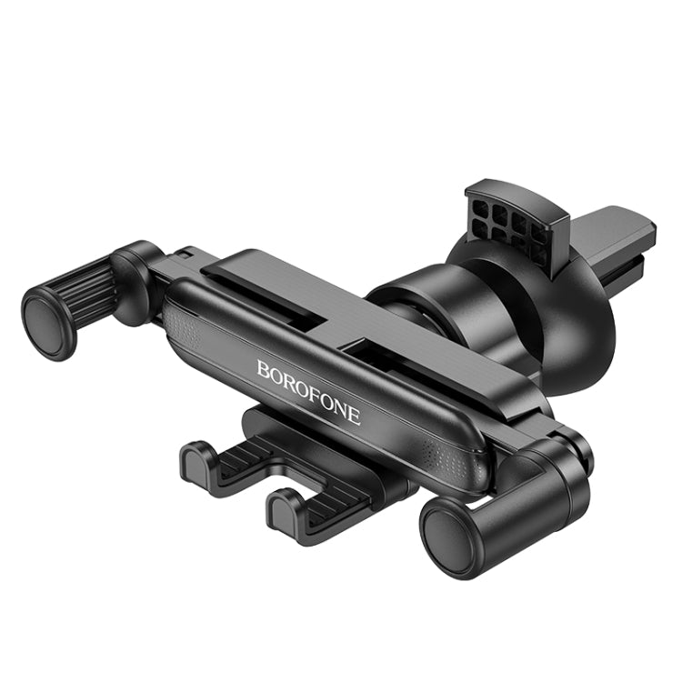 Borofone BH78 Point Air Outlet Gravity Linkage Car Holder(Black)