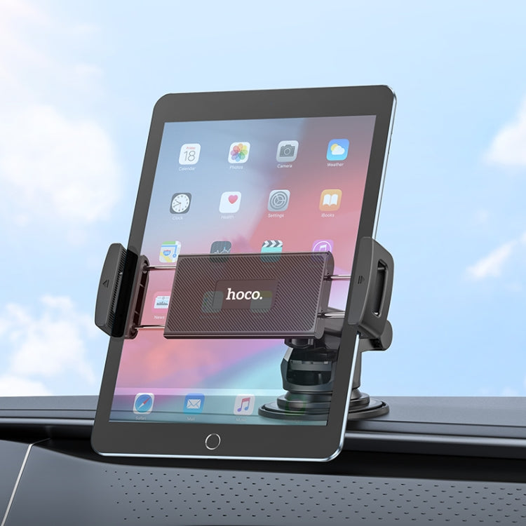 hoco CA120 Prospering Center Console Car Holder for Tablets(Black)