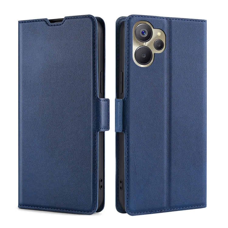For Realme 9i 5G Global/10 5G Ultra-thin Voltage Side Buckle Horizontal Flip Leather Phone Case