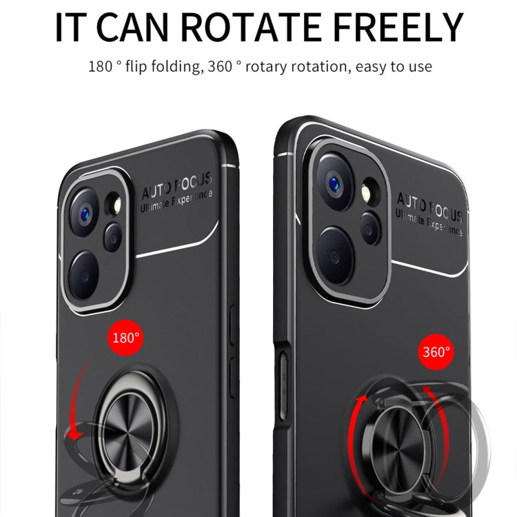 For Realme 10 5G Metal Ring Holder TPU Phone Case