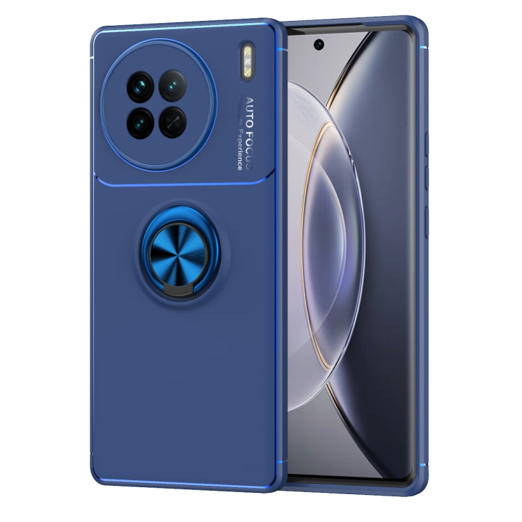 For vivo X90 5G Metal Ring Holder TPU Phone Case