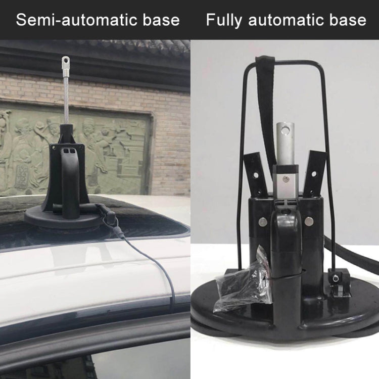 Semi-automatic Awning Tent Car Smart Insulated Cover Outdoor Waterproof Folded Portable Canopy Cover Shelter, Size:4.9 x 2.3m