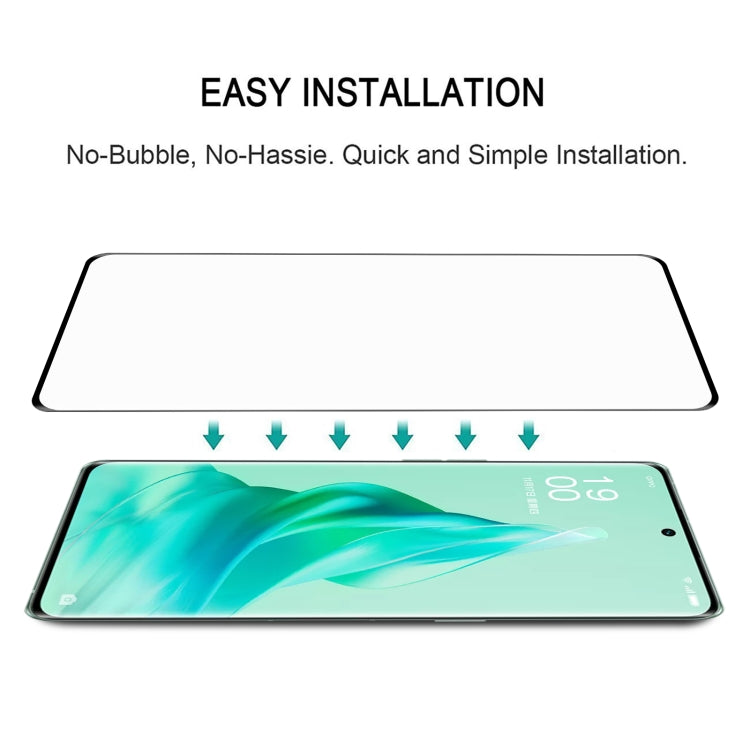 For OPPO Reno9 Pro+ 25pcs 3D Curved Edge Full Screen Tempered Glass Film