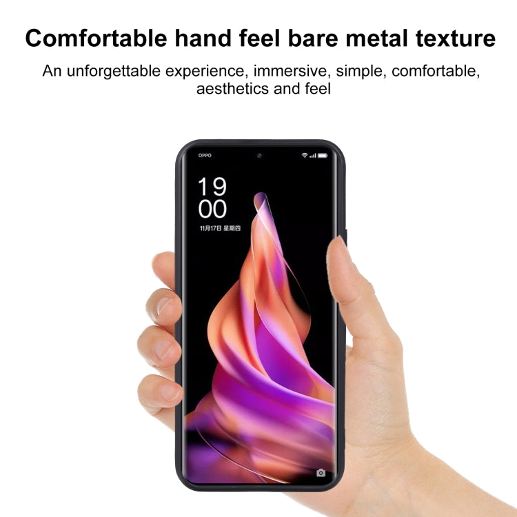 For OPPO Reno9 TPU Phone Case(Black)