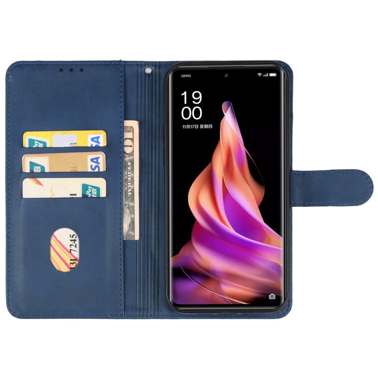 For OPPO Reno9 Leather Phone Case