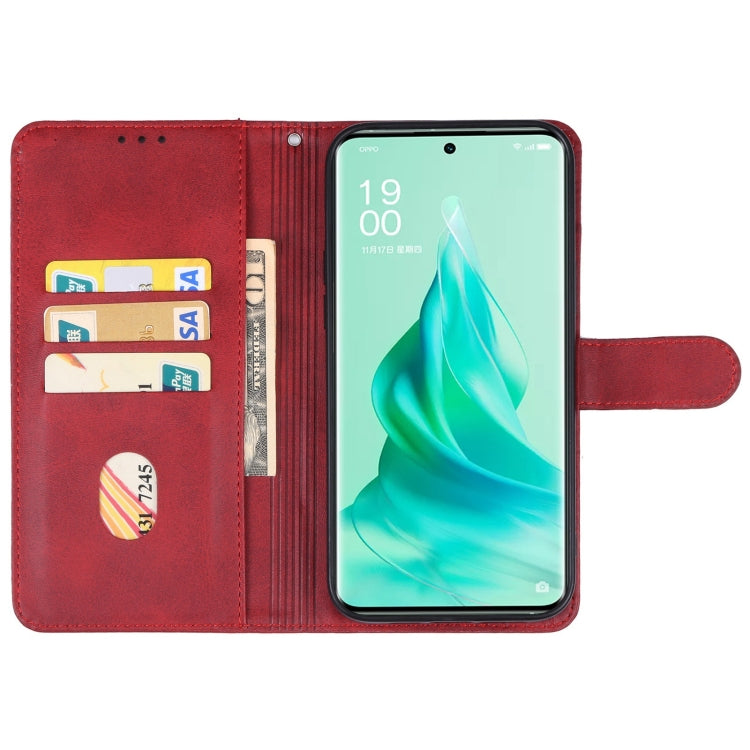 For OPPO Reno9 Pro+ Leather Phone Case