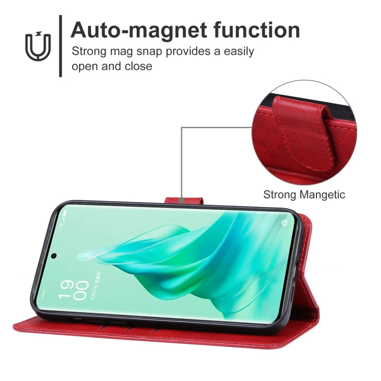 For OPPO Reno9 Pro+ Leather Phone Case