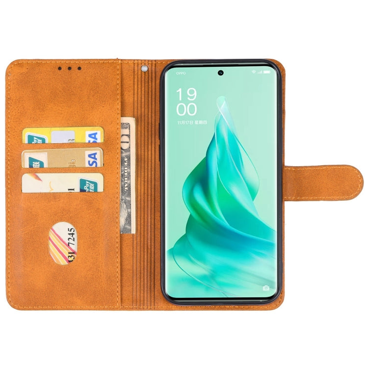For OPPO Reno9 Pro+ Leather Phone Case