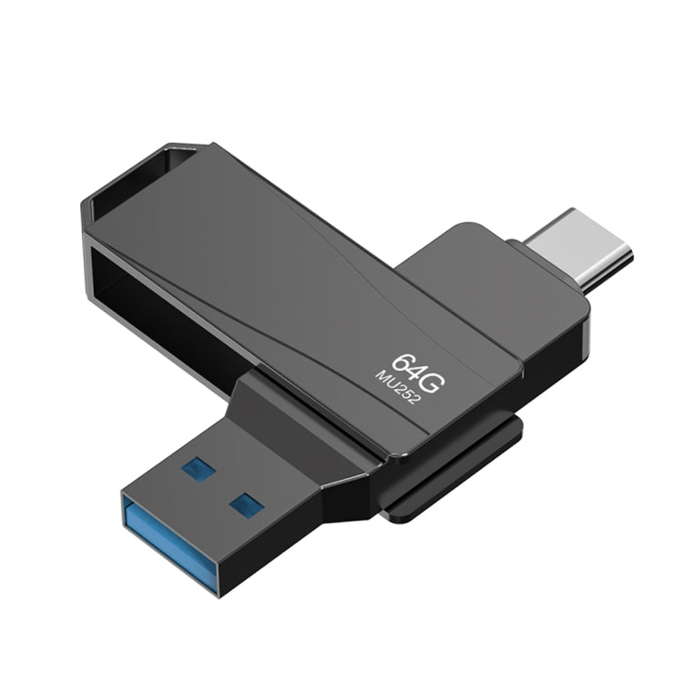 Lenovo Thinkplus MU252 USB 3.1 + USB-C / Type-C Flash Drive, Memory:128GB