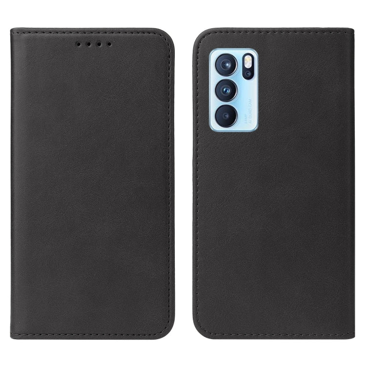 For OPPO Reno6 Pro 5G Magnetic Closure Leather Phone Case
