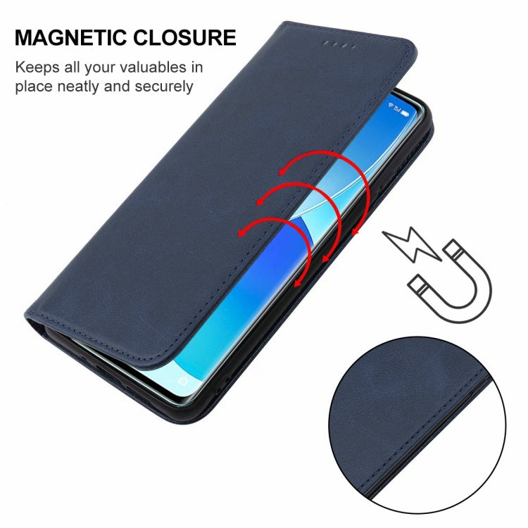 For OPPO Reno6 Pro 5G Magnetic Closure Leather Phone Case