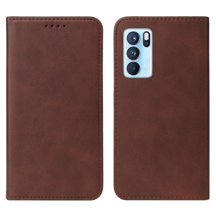 For OPPO Reno6 Pro 5G Magnetic Closure Leather Phone Case