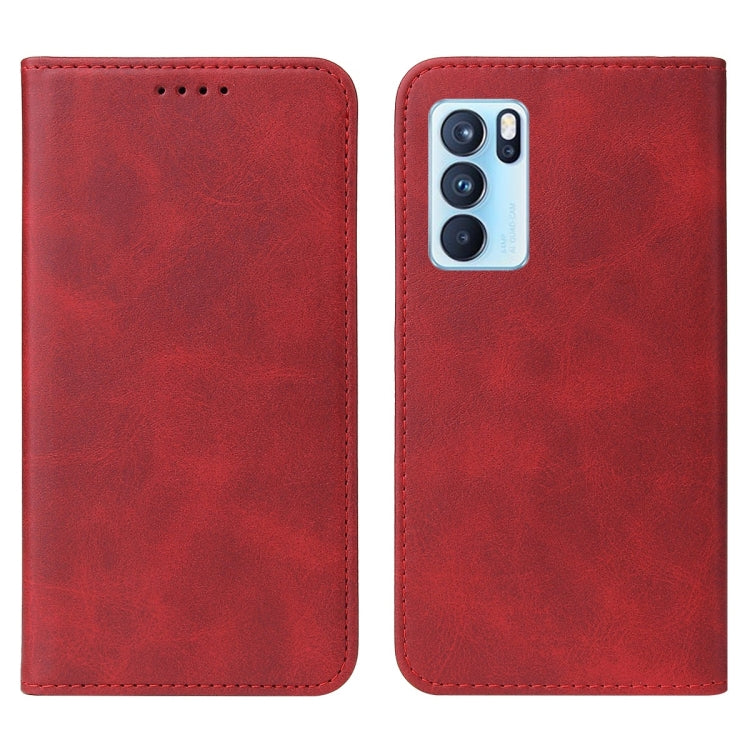 For OPPO Reno6 Pro 5G Magnetic Closure Leather Phone Case