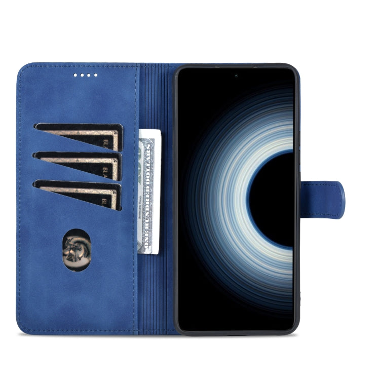 For Xiaomi 12T / 12T Pro / Redmi K50 Ultra AZNS Skin Feel Calf Texture Flip Leather Phone Case