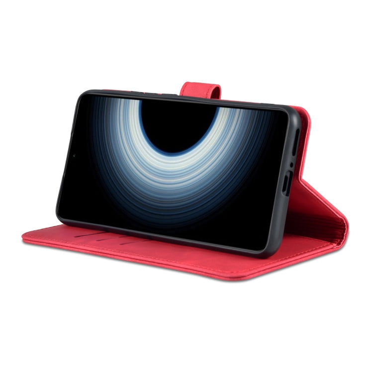 For Xiaomi 12T / 12T Pro / Redmi K50 Ultra AZNS Skin Feel Calf Texture Flip Leather Phone Case