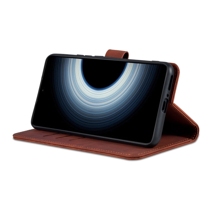 For Xiaomi 12T / 12T Pro / Redmi K50 Ultra AZNS Skin Feel Calf Texture Flip Leather Phone Case