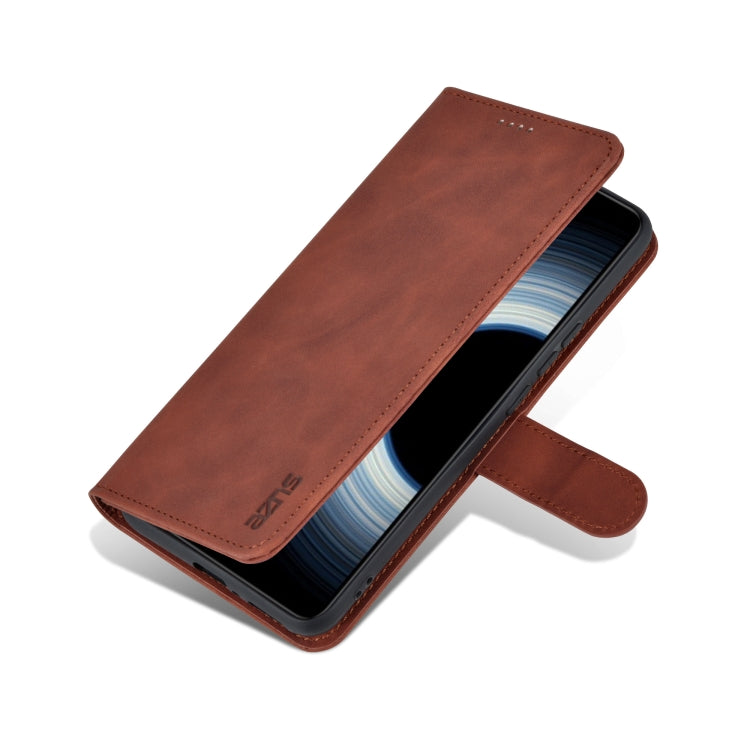 For Xiaomi 12T / 12T Pro / Redmi K50 Ultra AZNS Skin Feel Calf Texture Flip Leather Phone Case