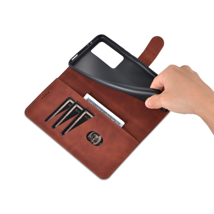 For Xiaomi 12T / 12T Pro / Redmi K50 Ultra AZNS Skin Feel Calf Texture Flip Leather Phone Case