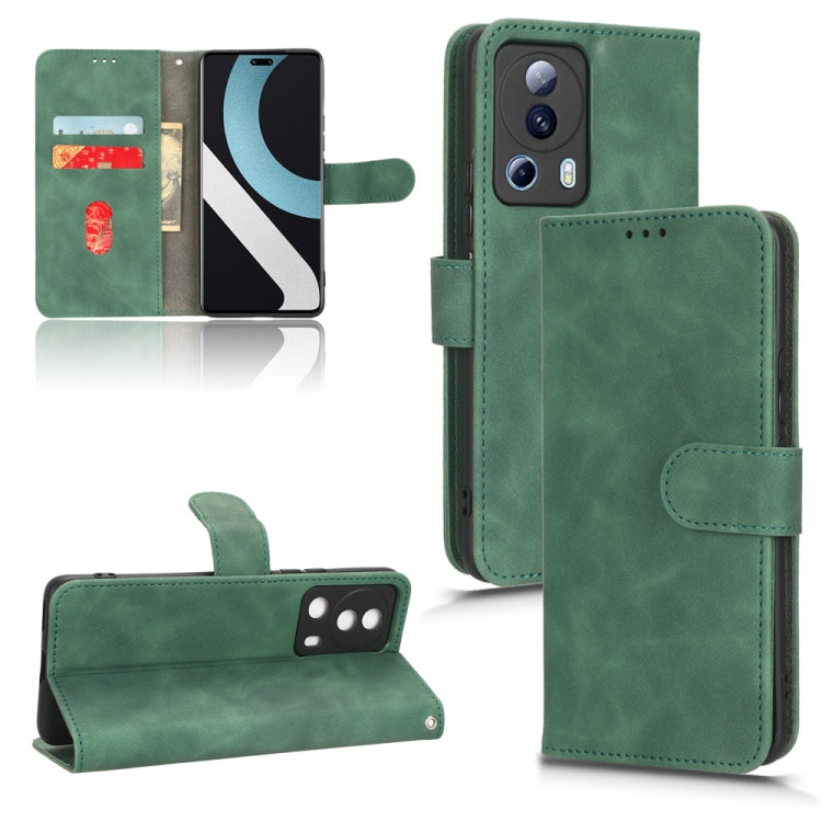 For Xiaomi Civi 2 5G Skin Feel Magnetic Flip Leather Phone Case