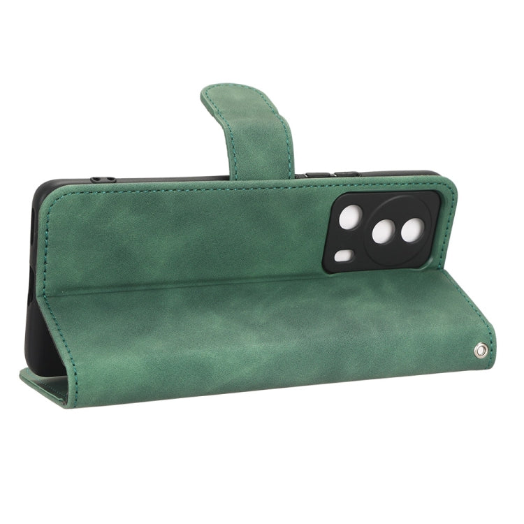 For Xiaomi Civi 2 5G Skin Feel Magnetic Flip Leather Phone Case