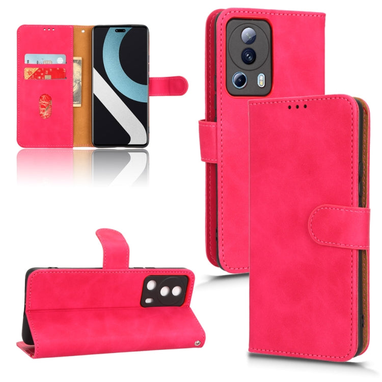 For Xiaomi Civi 2 5G Skin Feel Magnetic Flip Leather Phone Case