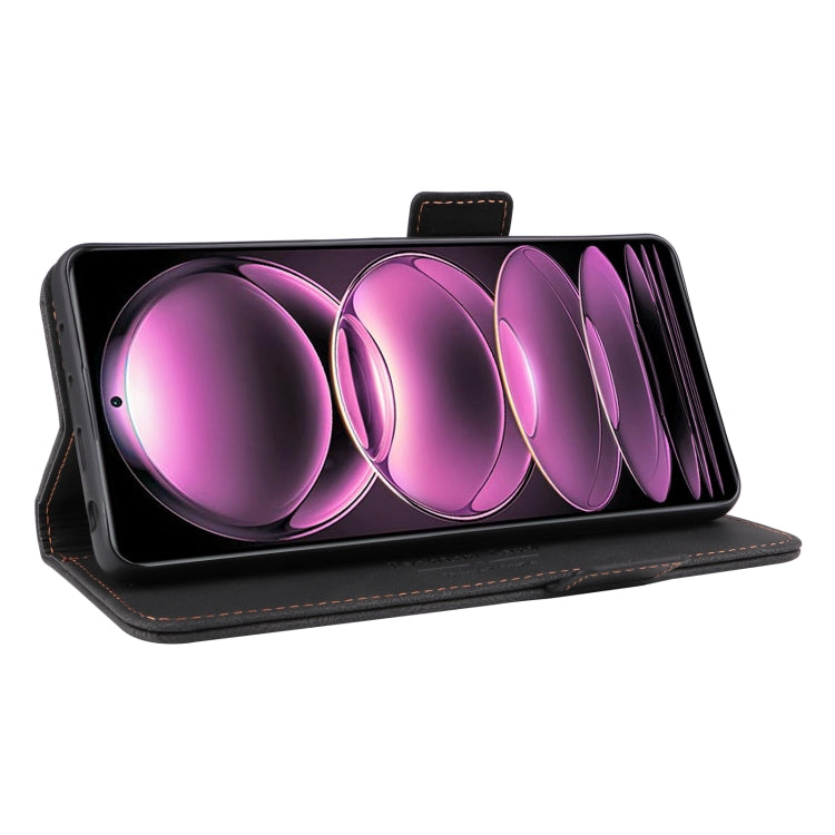 For Xiaomi Redmi Note 12 Pro 5G China Magnetic Clasp Flip Leather Phone Case