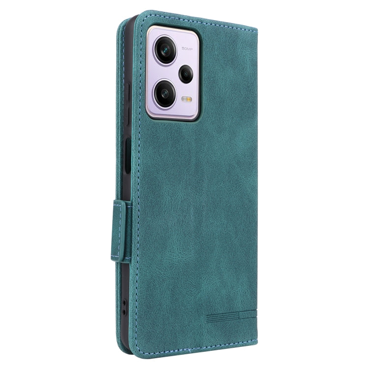 For Xiaomi Redmi Note 12 Pro 5G China Magnetic Clasp Flip Leather Phone Case