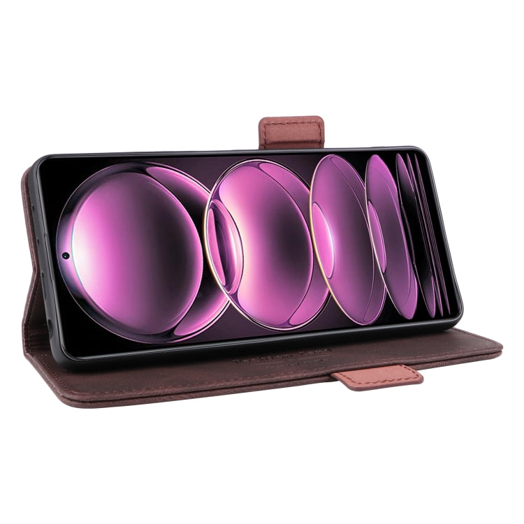 For Xiaomi Redmi Note 12 Pro 5G China Magnetic Clasp Flip Leather Phone Case