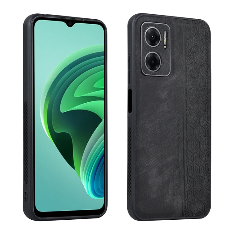AZNS 3D Embossed Skin Feel Phone Case for Xiaomi Redmi Note 11E 5G / Redmi 10 5G / Redmi 10 Prime+ 5G India