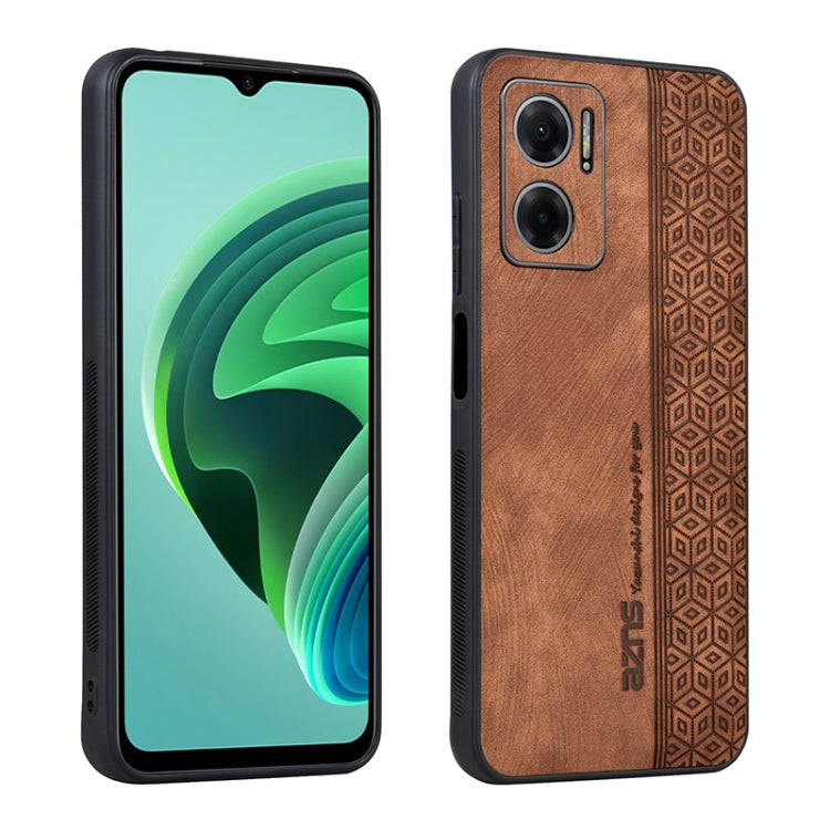 AZNS 3D Embossed Skin Feel Phone Case for Xiaomi Redmi Note 11E 5G / Redmi 10 5G / Redmi 10 Prime+ 5G India
