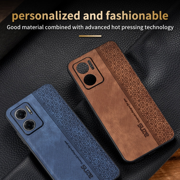 AZNS 3D Embossed Skin Feel Phone Case for Xiaomi Redmi Note 11E 5G / Redmi 10 5G / Redmi 10 Prime+ 5G India